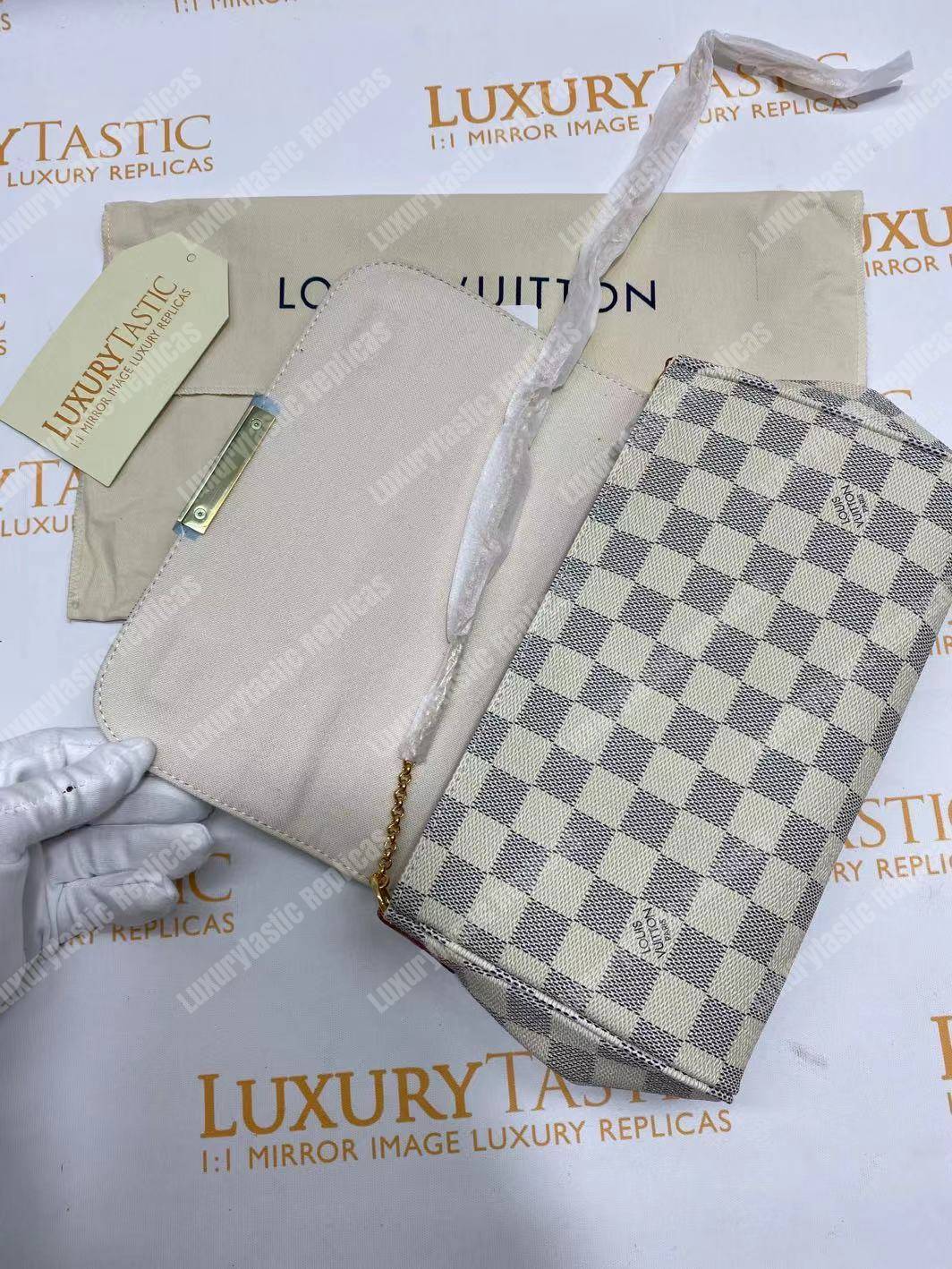 LV Favorite MM Damier Azur