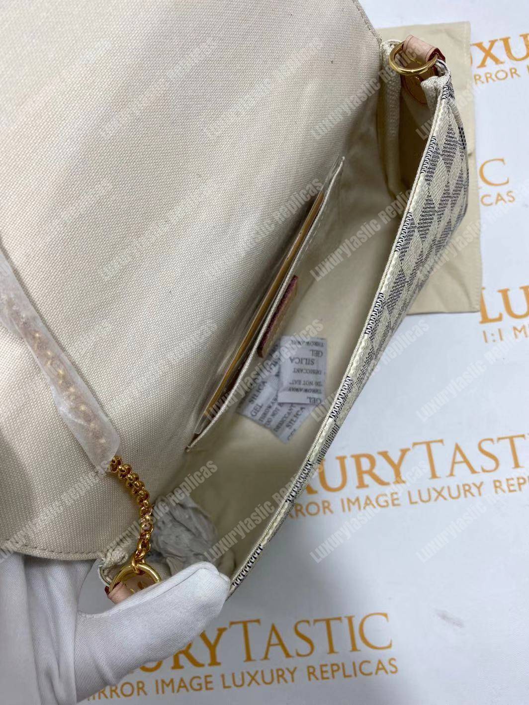 LV Favorite MM Damier Azur