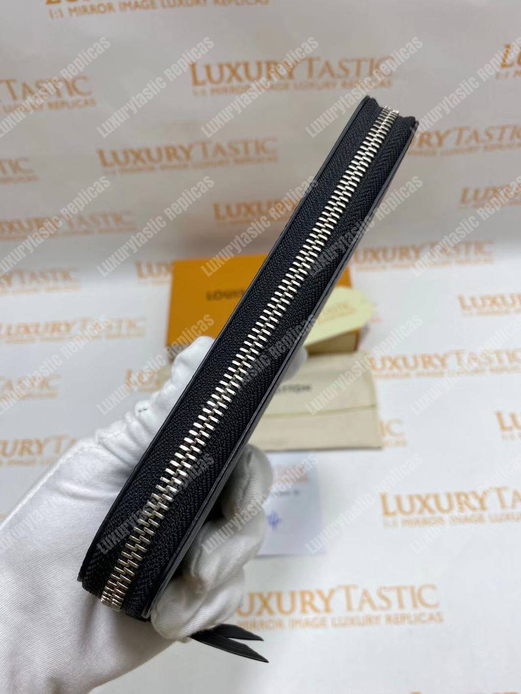 LV Clemence Wallet Epi Leather Noir