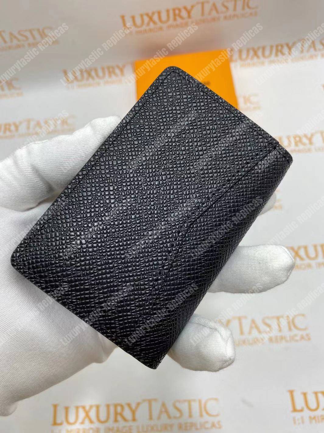 LV Pocket Organizer Noir