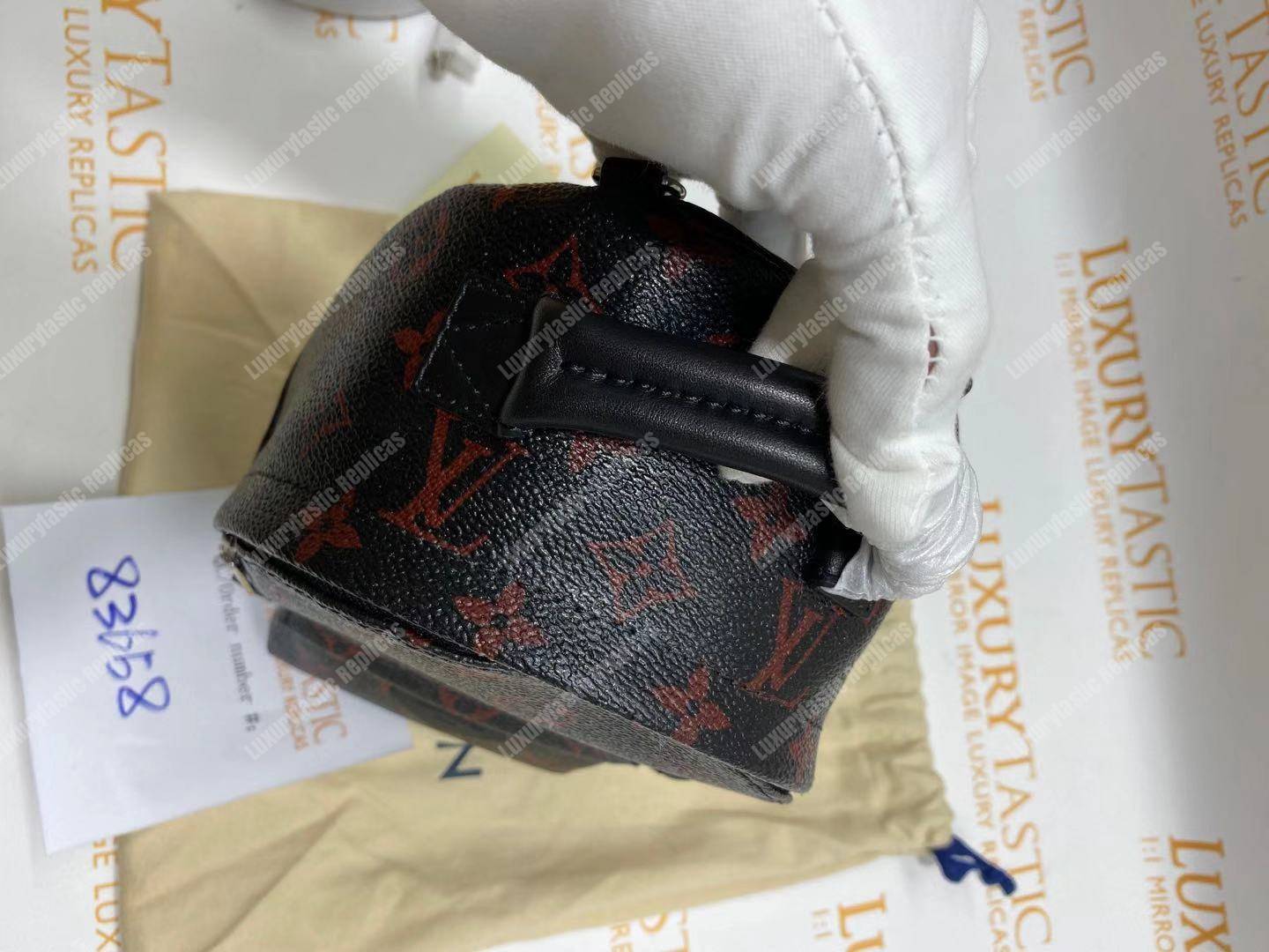 LV Palm Springs Backpack Mini Infrarouge Monogram