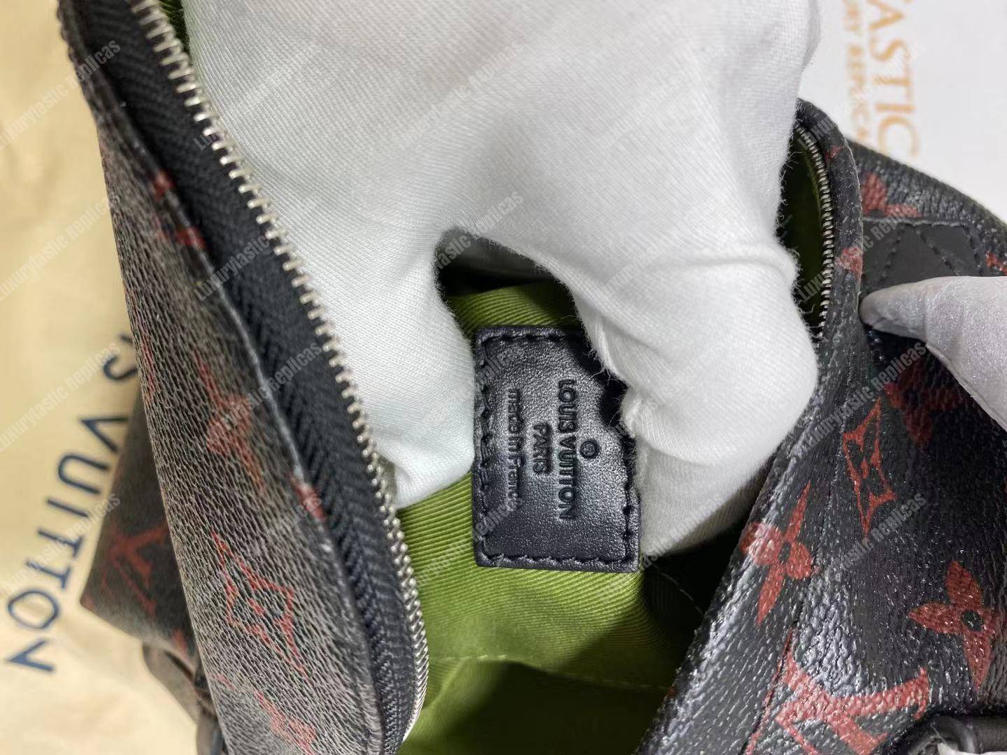 LV Palm Springs Backpack Mini Infrarouge Monogram