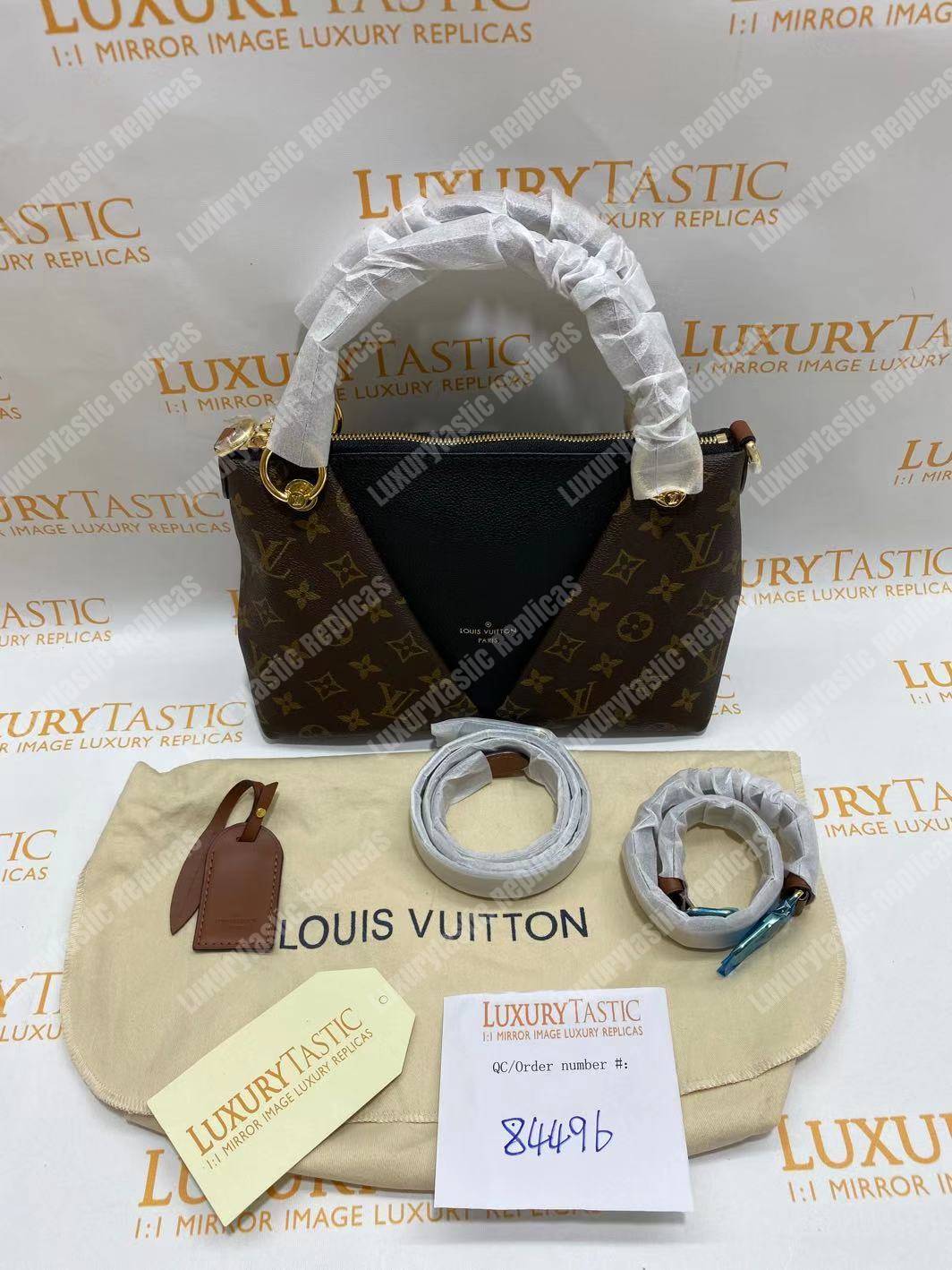 LV V Tote BB Monogram Noir