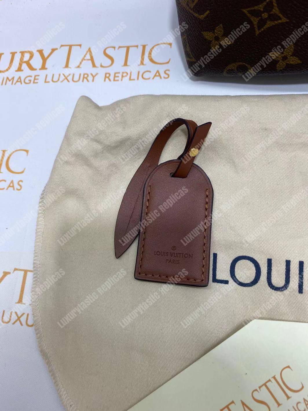 LV V Tote BB Monogram Noir