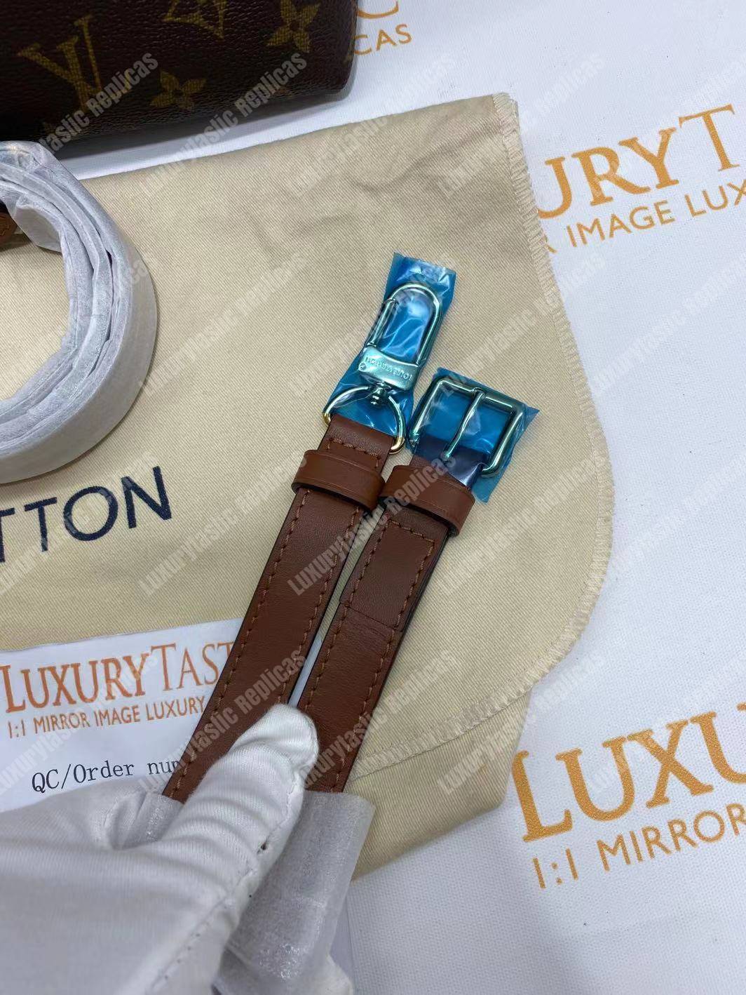 LV V Tote BB Monogram Noir