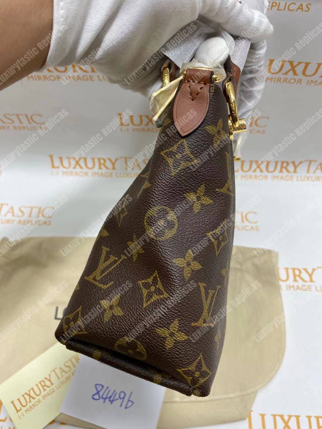 LV V Tote BB Monogram Noir