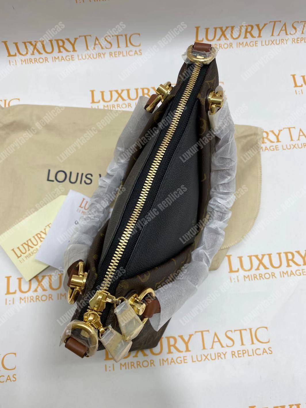 LV V Tote BB Monogram Noir