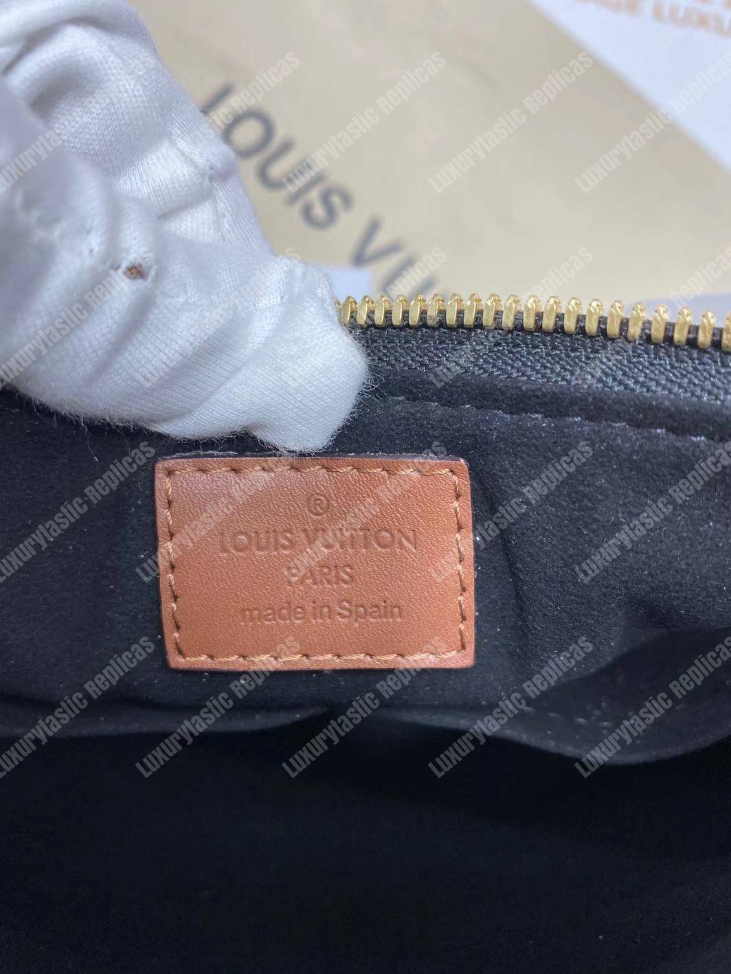 LV V Tote BB Monogram Noir