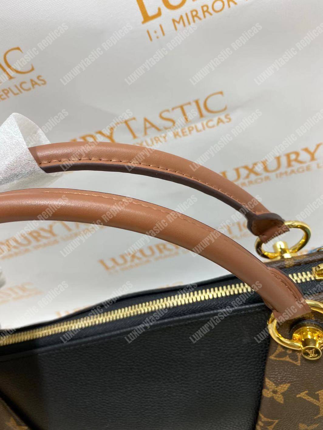 LV V Tote MM Monogram Noir