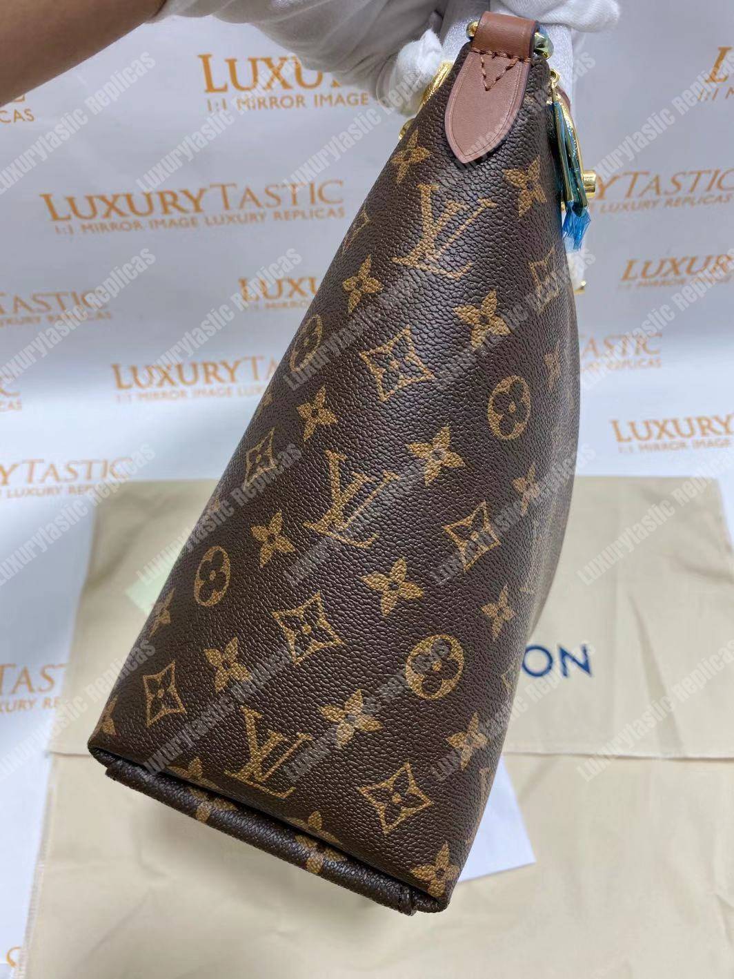 LV V Tote MM Monogram Noir