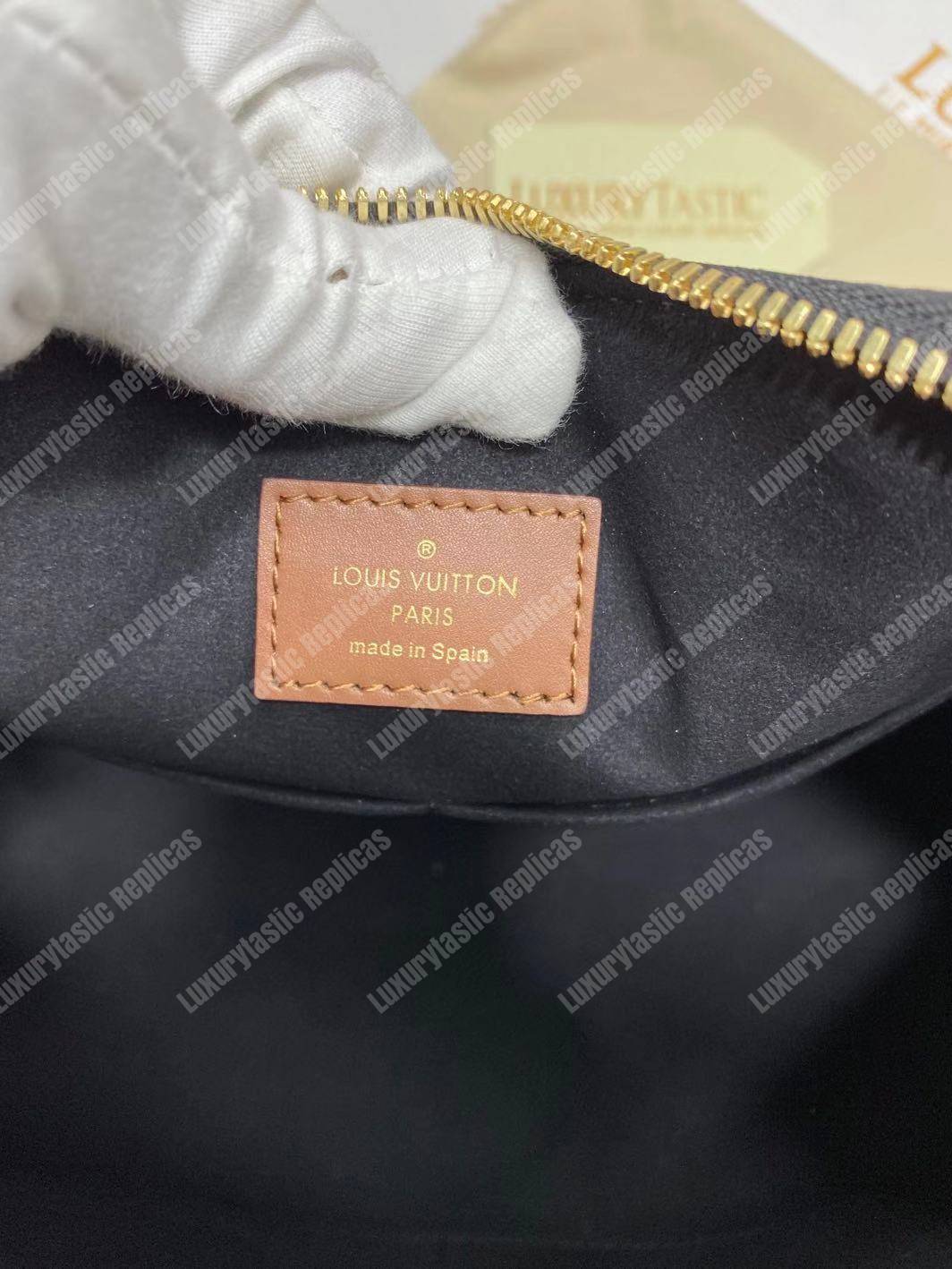 LV V Tote MM Monogram Noir