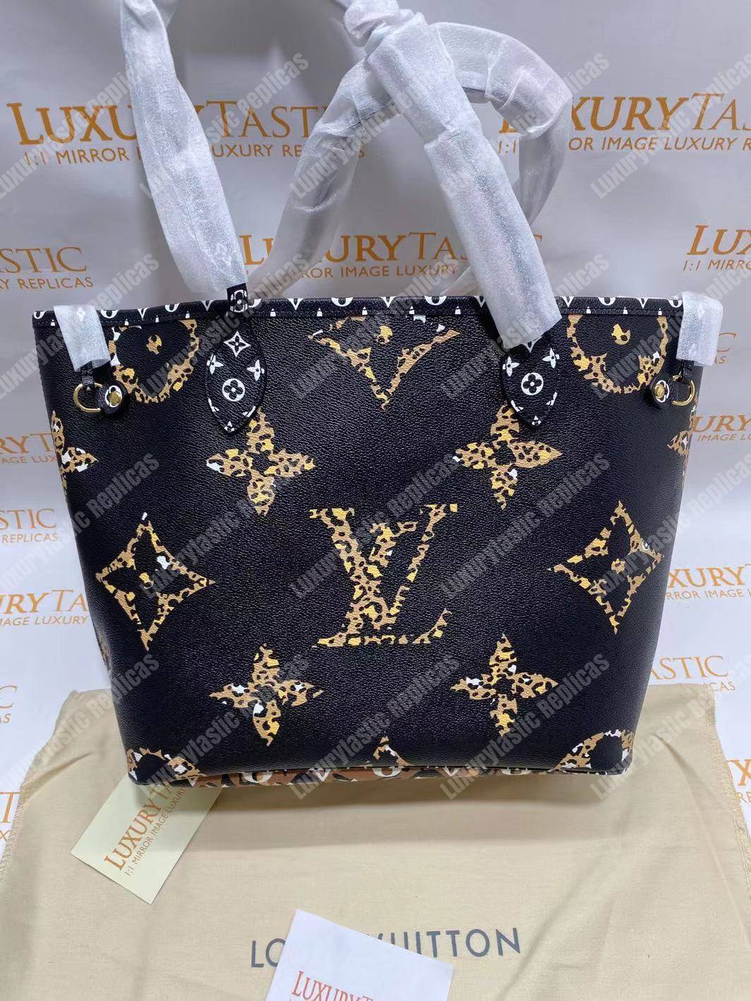 LV Neverfull MM Totes Monogram Noir