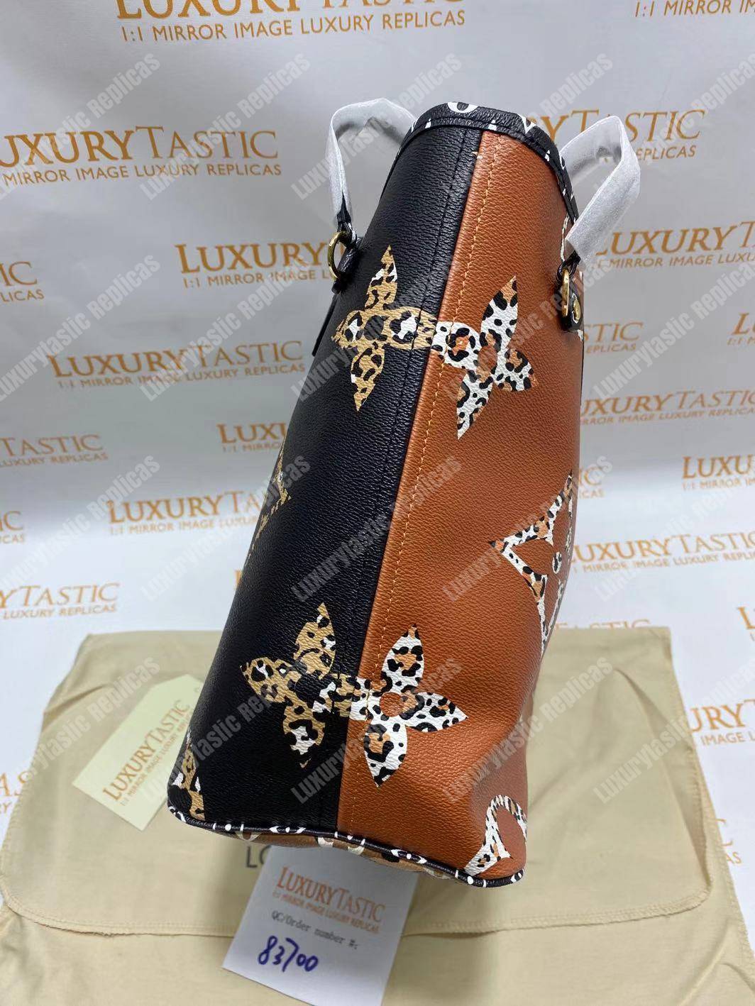 LV Neverfull MM Totes Monogram Noir