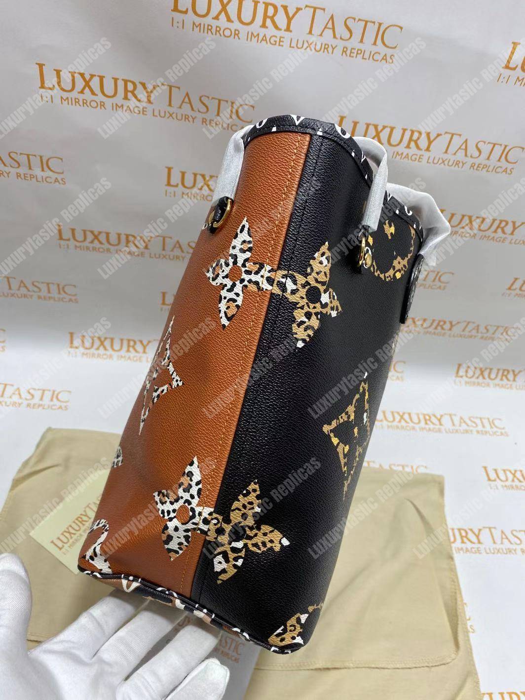 LV Neverfull MM Totes Monogram Noir