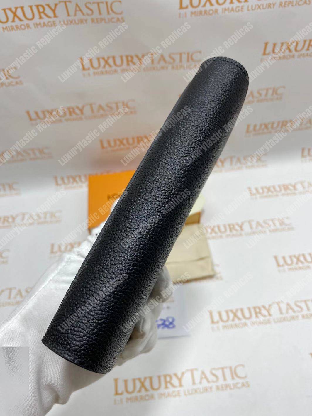 LV Sarah Wallet Monogram Empreinte Leather Black