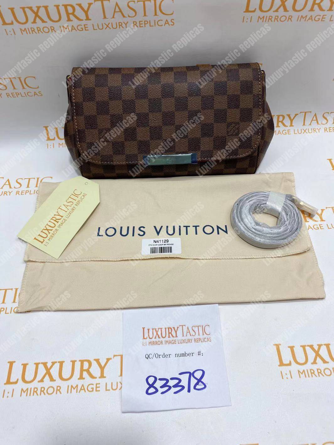 LV Favorite MM Damier Ebene
