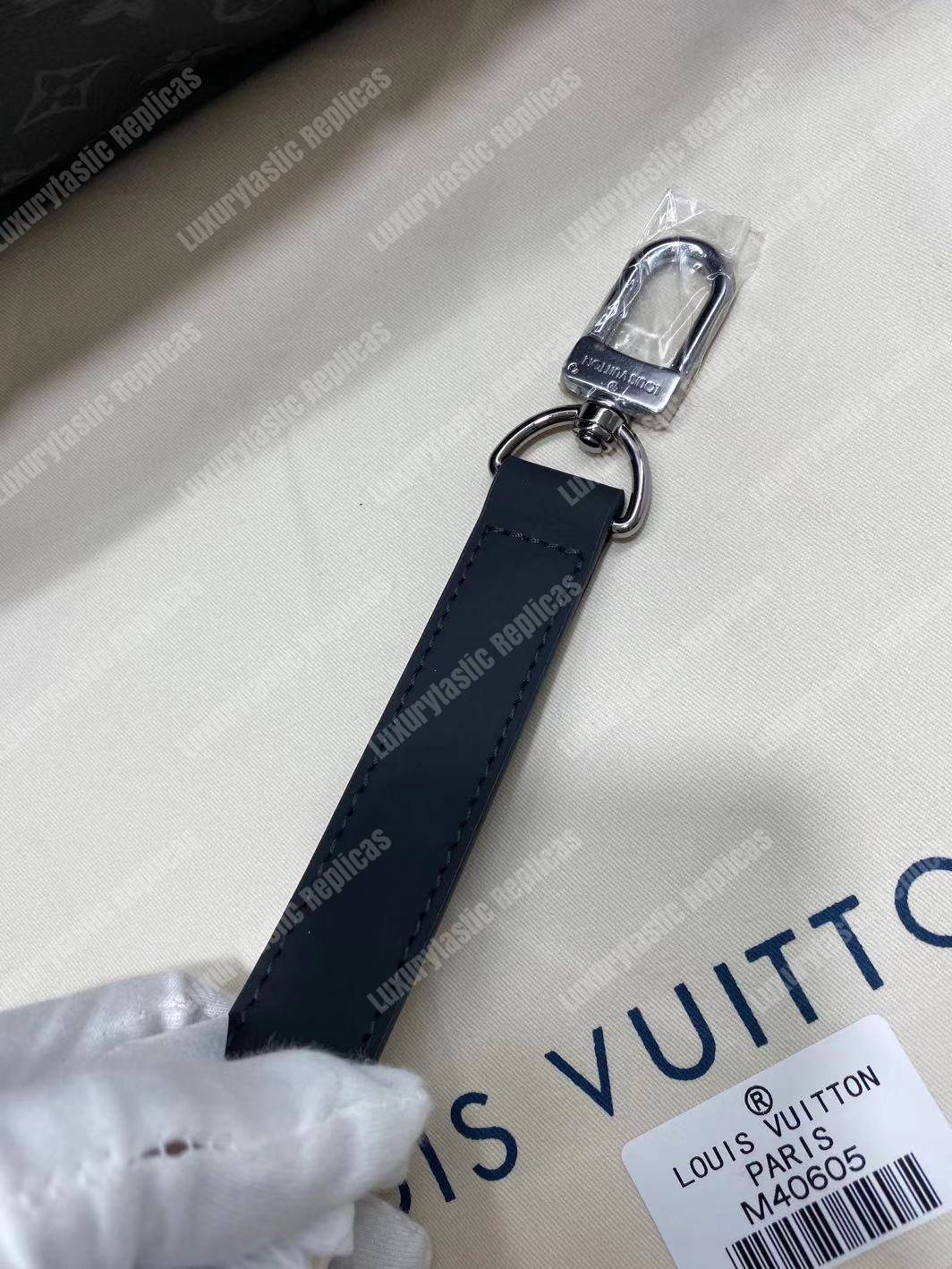 LV Keepall Bandouliere 55 Monogram Eclipse