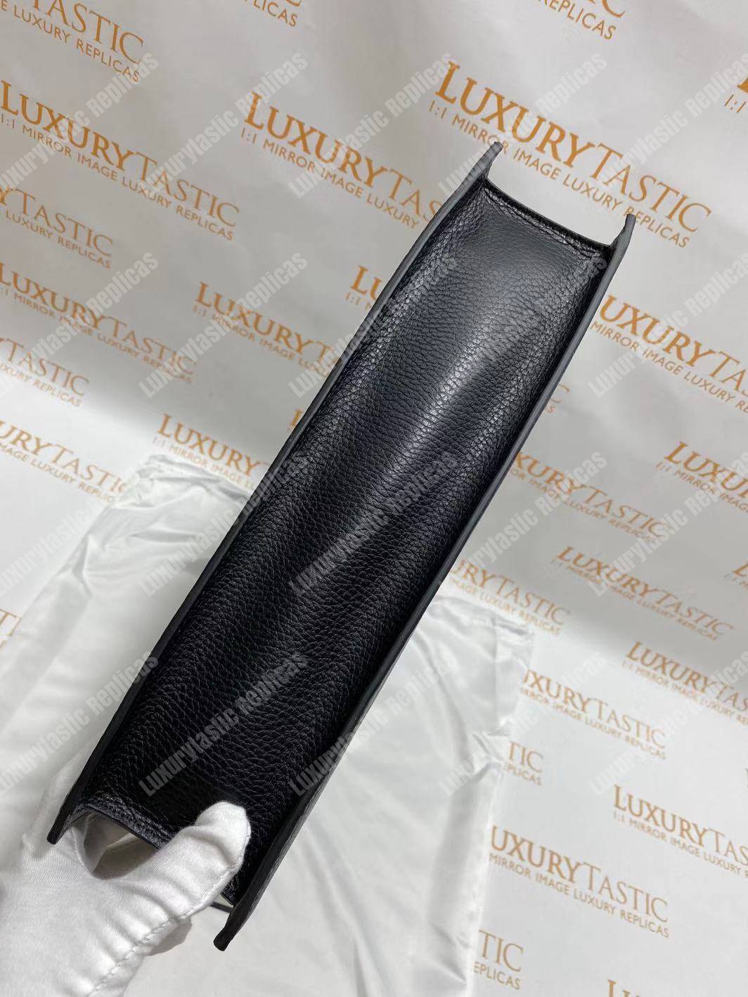 G*u*i kingsnake print leather tote