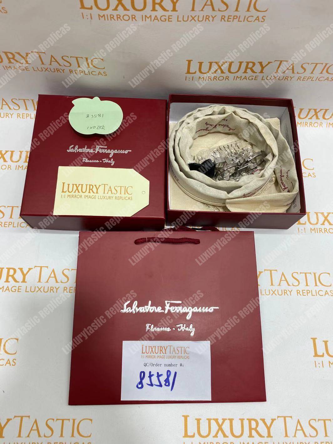 Salvatore Ferragamo Adjustable and Reversible Gancini Belt
