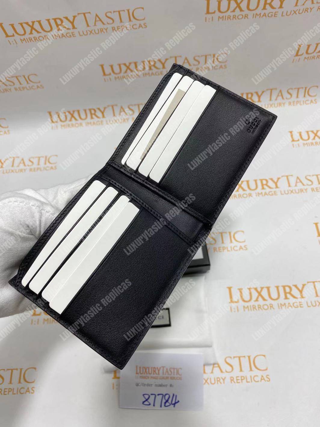 G*u*i tiger print gg sup*e wallet