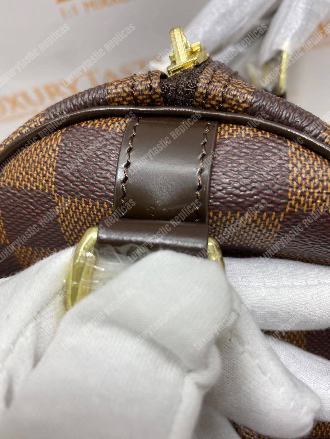 LV Speedy Bandouliere 25 Damier Ebene