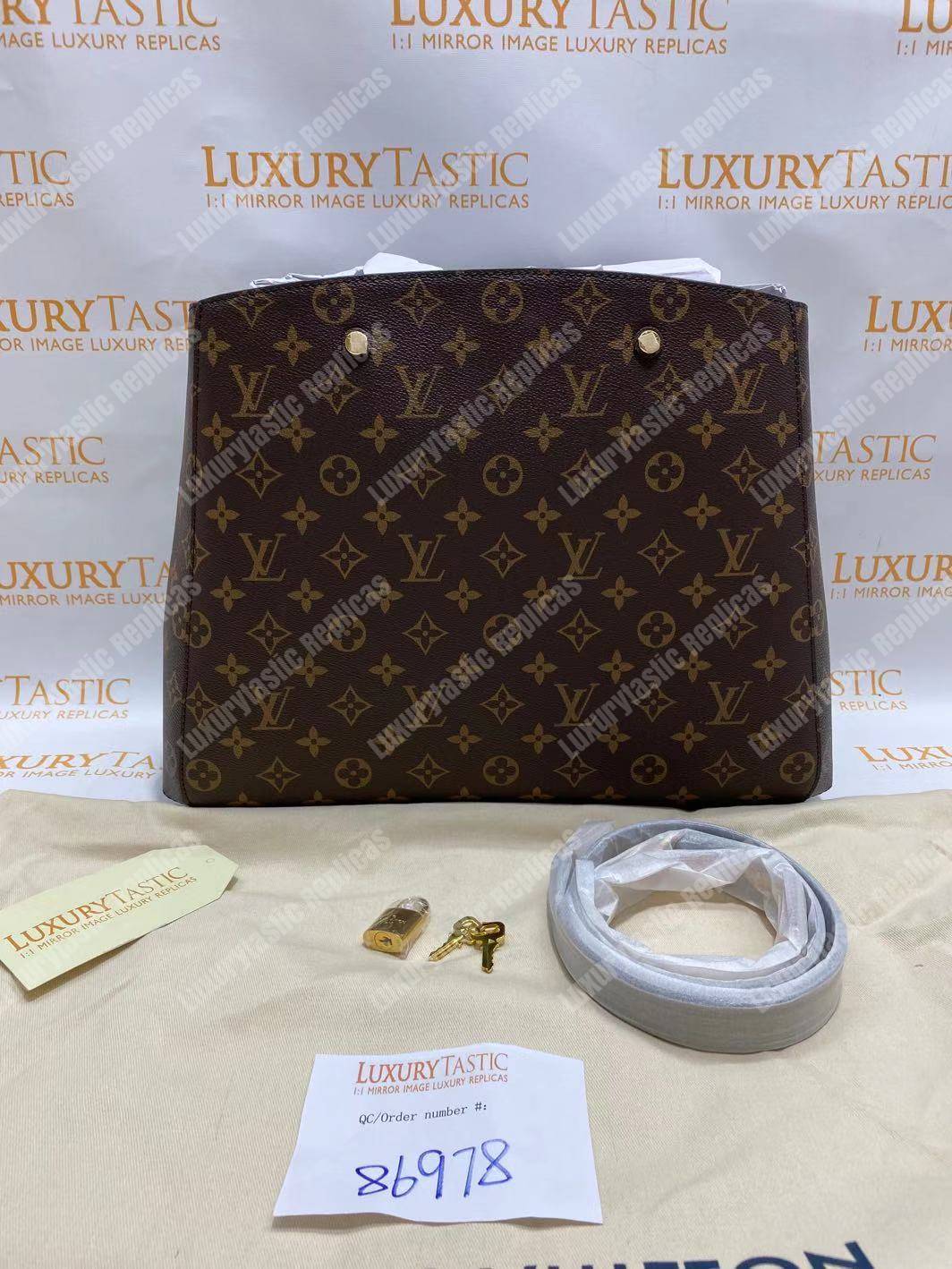 LV Fall Montaigne GM Monogram Handbag