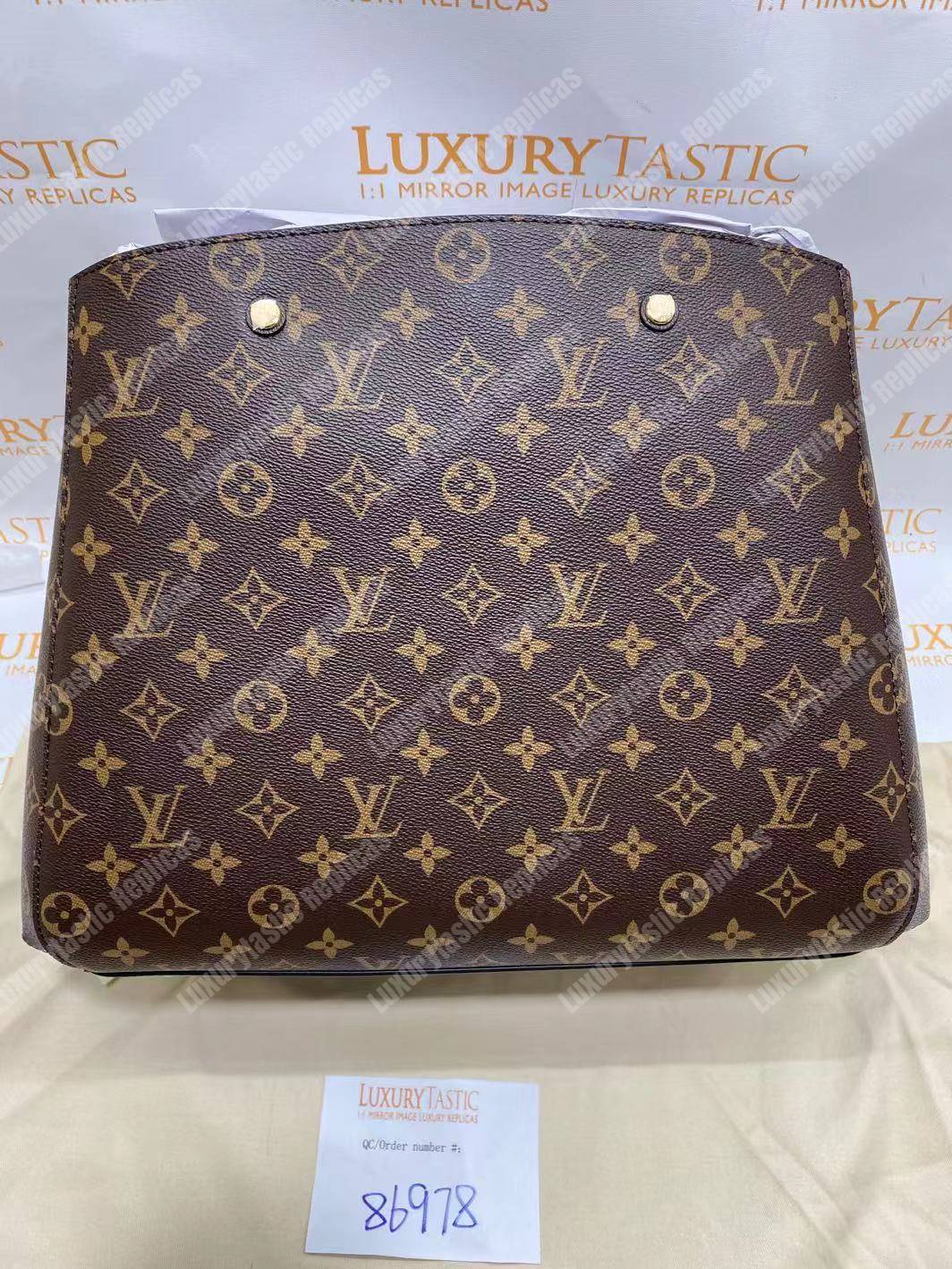 LV Fall Montaigne GM Monogram Handbag