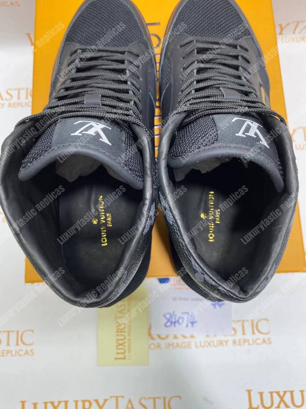 LV Rivoli Trainer Boots Black