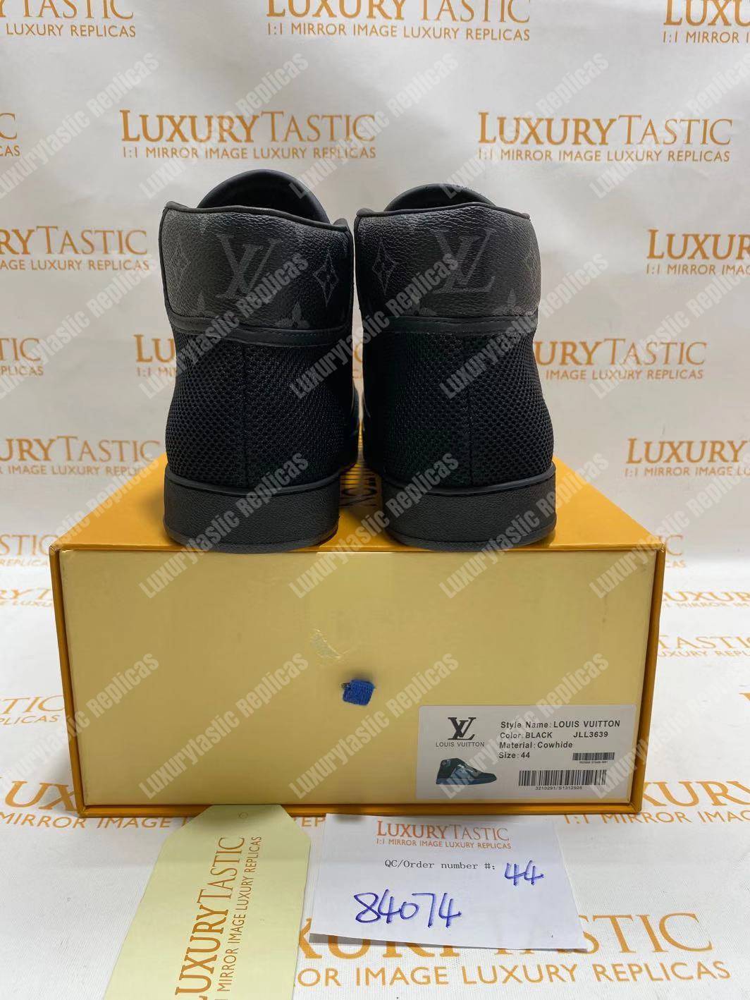 LV Rivoli Trainer Boots Black