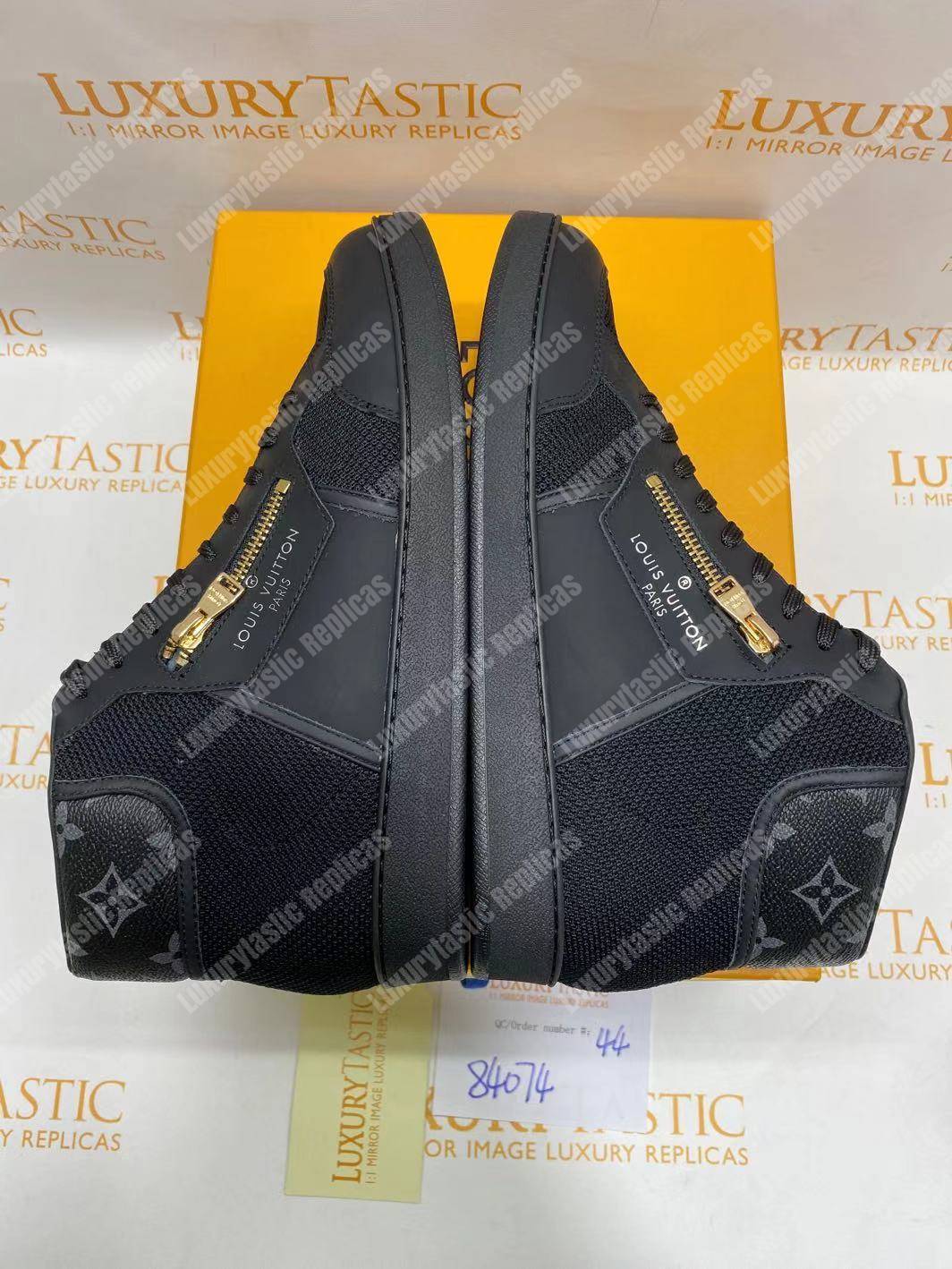 LV Rivoli Trainer Boots Black