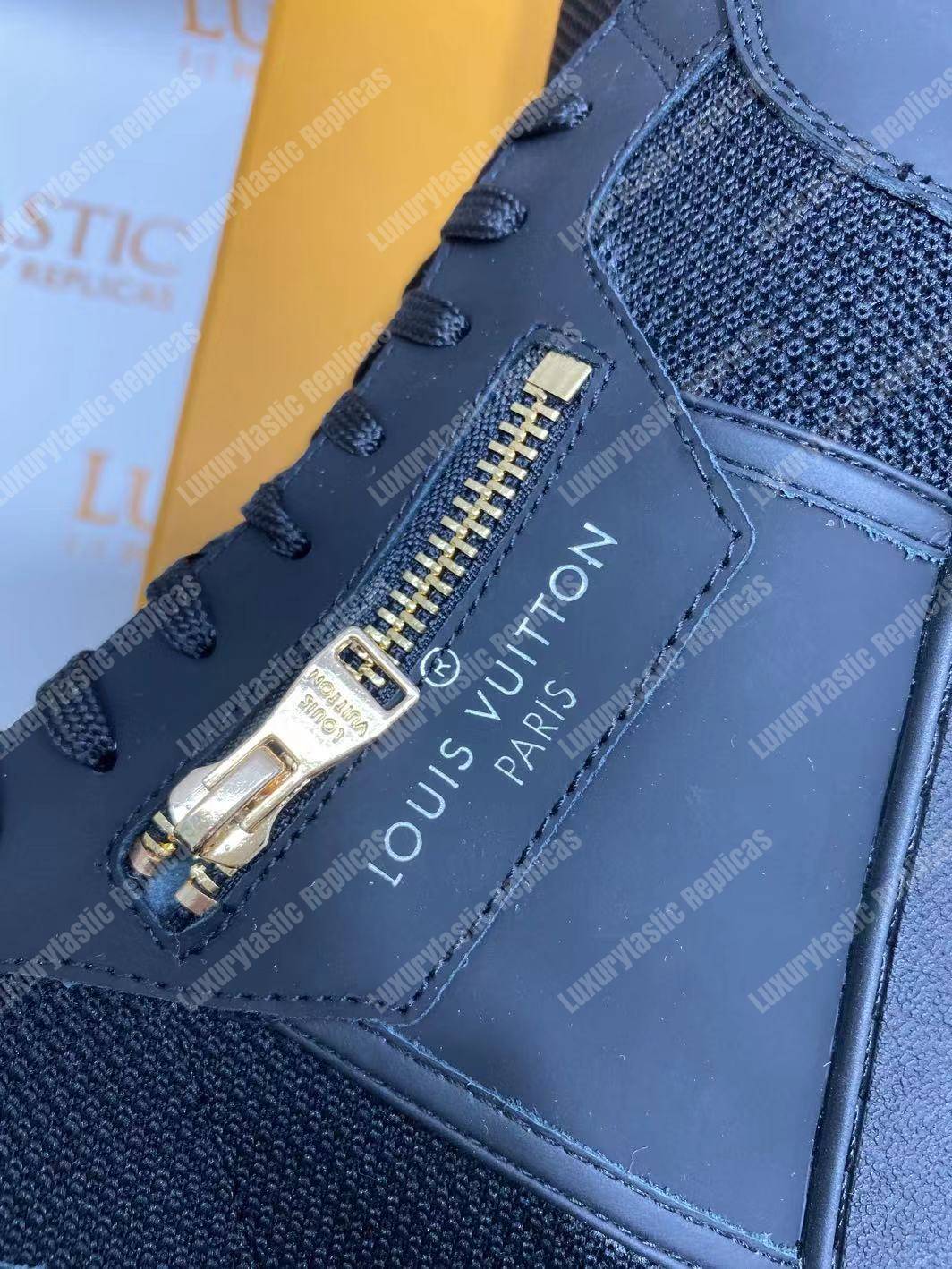 LV Rivoli Trainer Boots Black