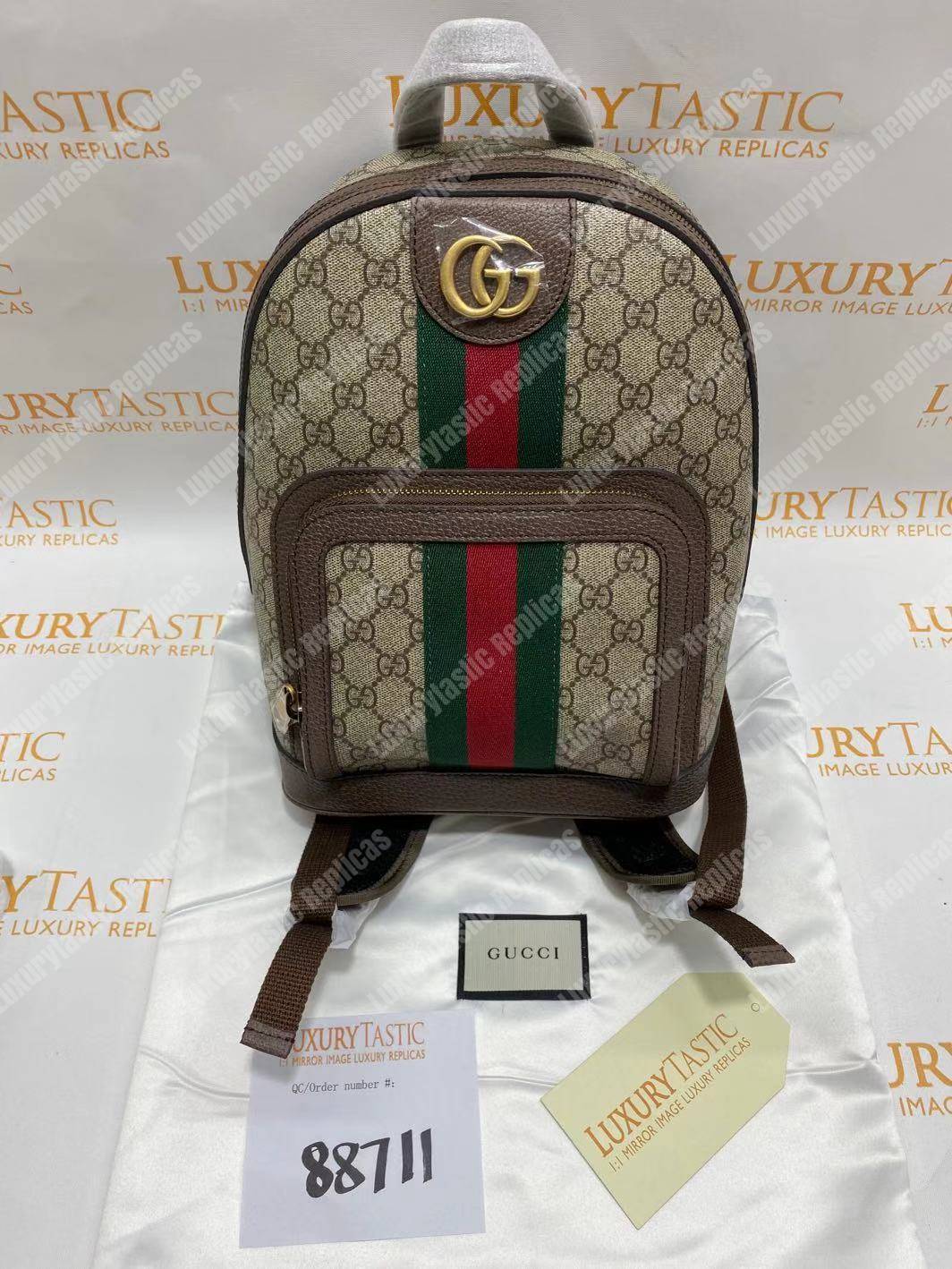 G*u*i ophidia gg small backpack beige/ebony