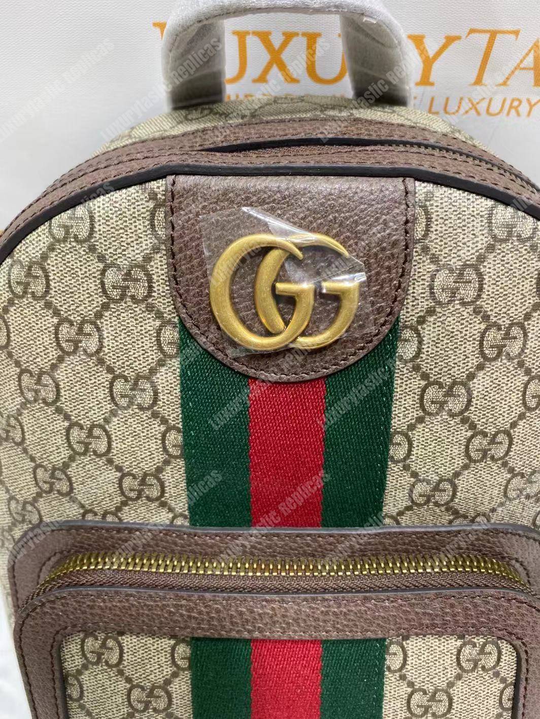 G*u*i ophidia gg small backpack beige/ebony