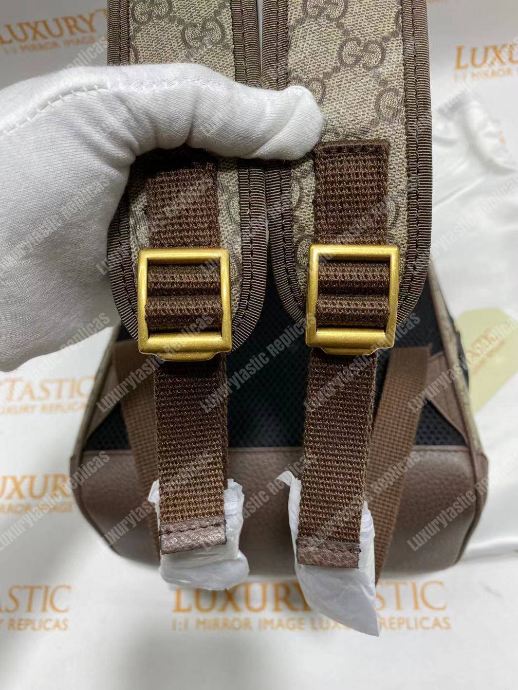 G*u*i ophidia gg small backpack beige/ebony