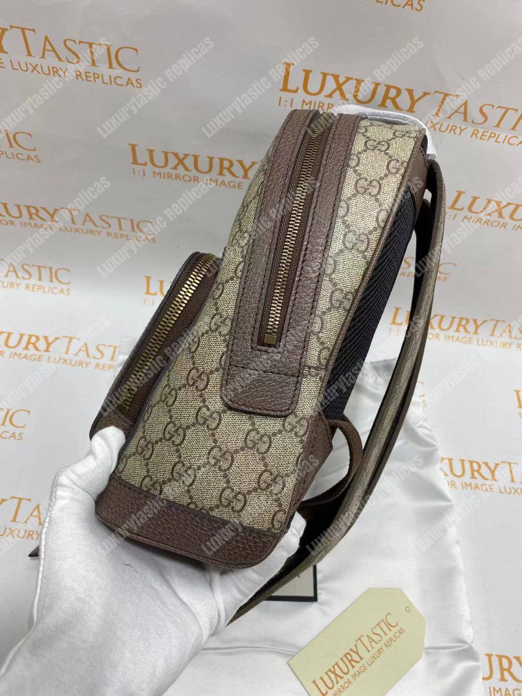 G*u*i ophidia gg small backpack beige/ebony