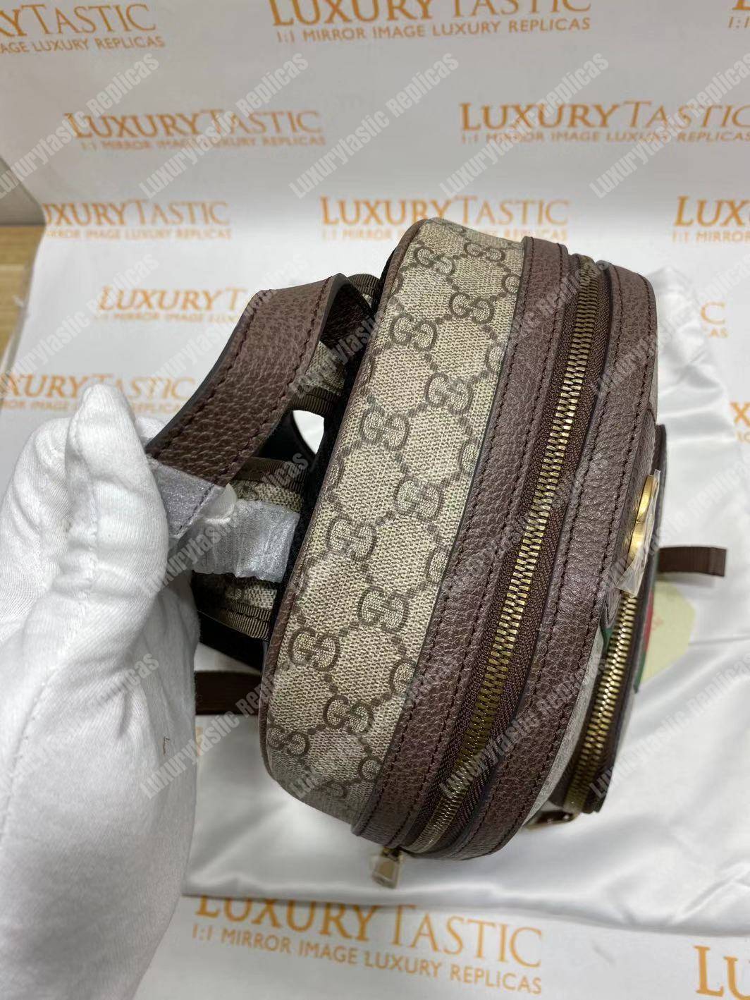 G*u*i ophidia gg small backpack beige/ebony