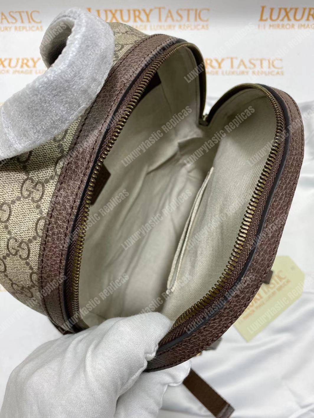 G*u*i ophidia gg small backpack beige/ebony