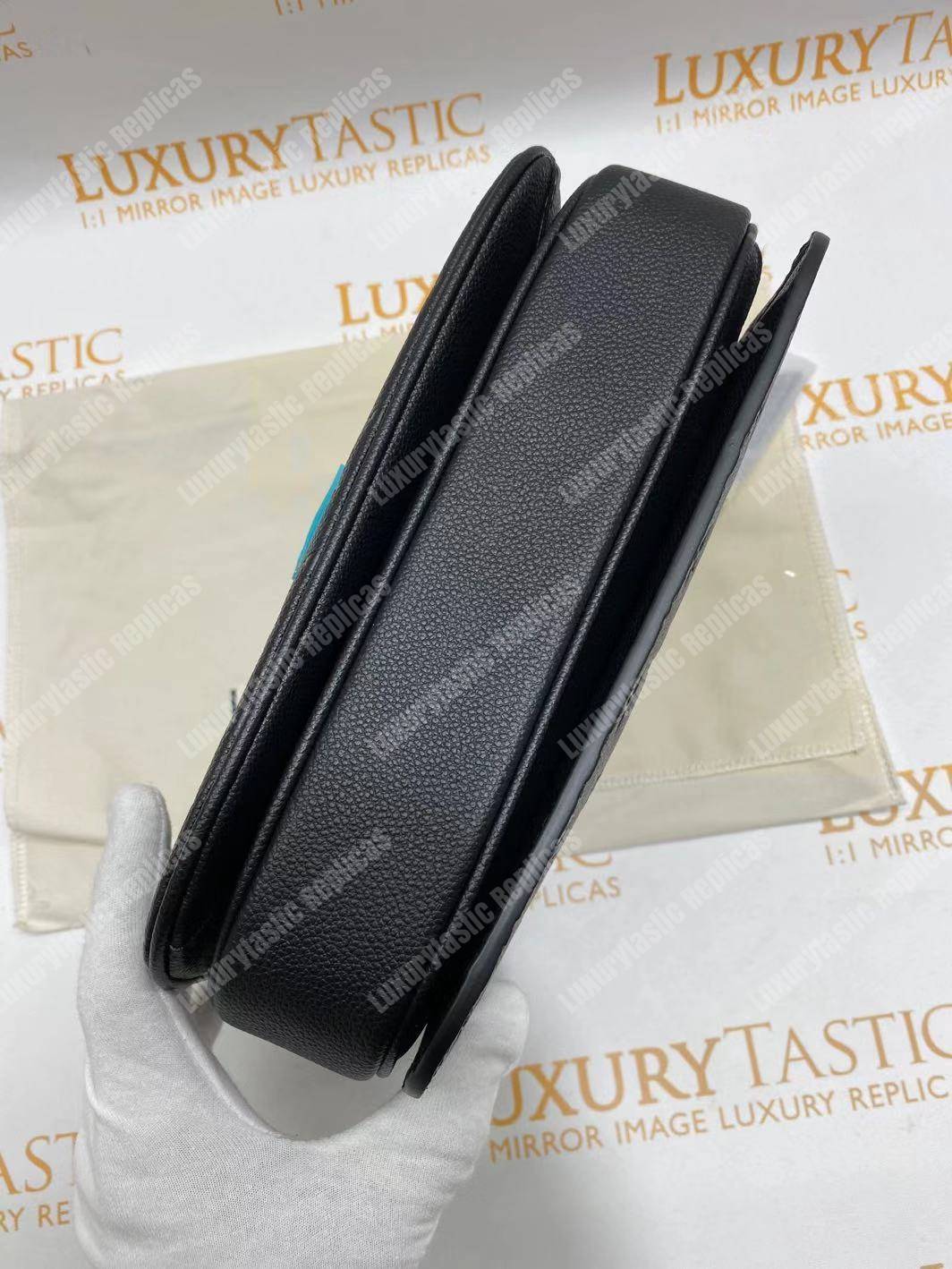 LV Pochette Metis Monogram Empreinte Leather Noir