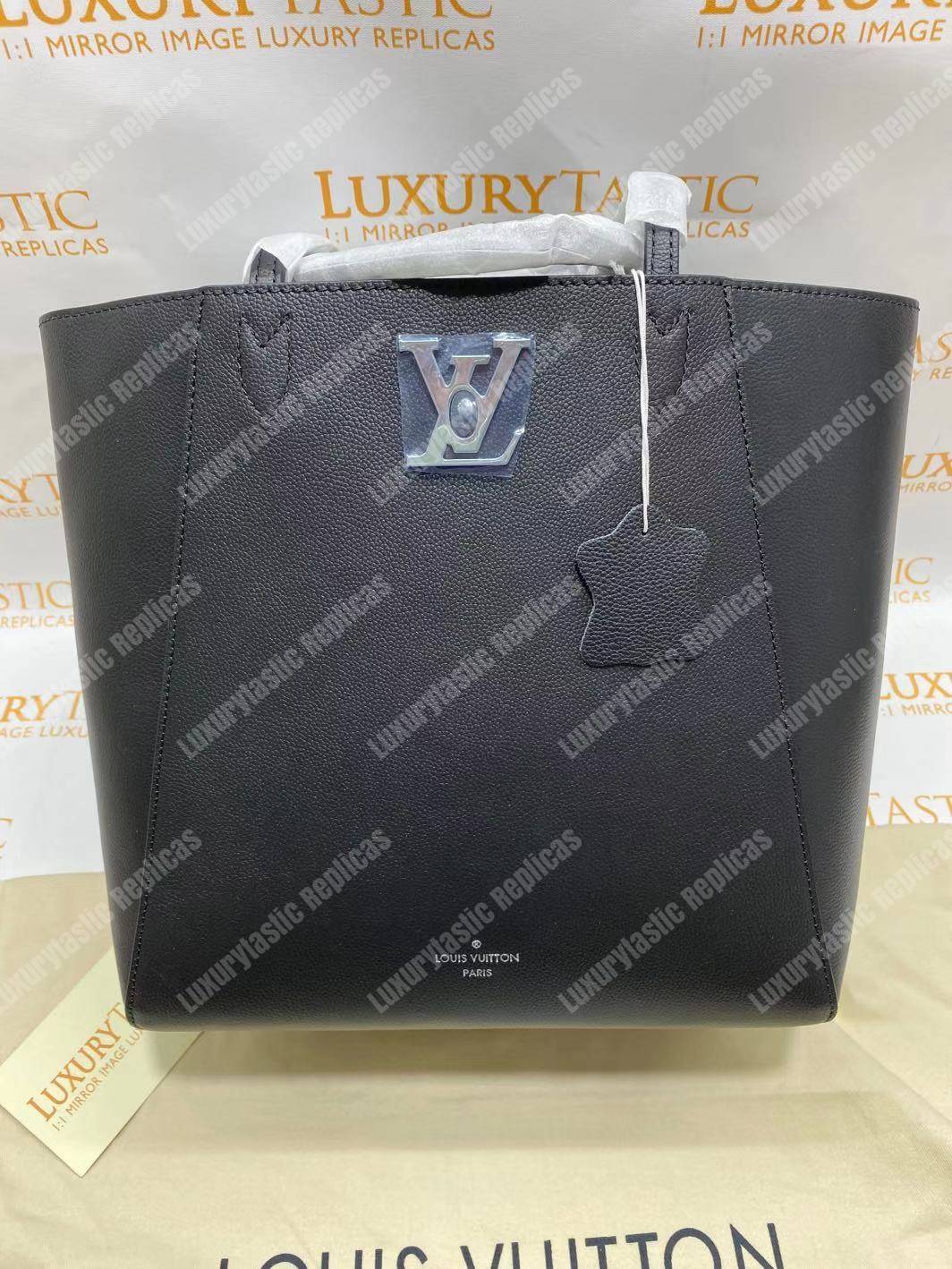 LV Lockme Cabas Bag Noir