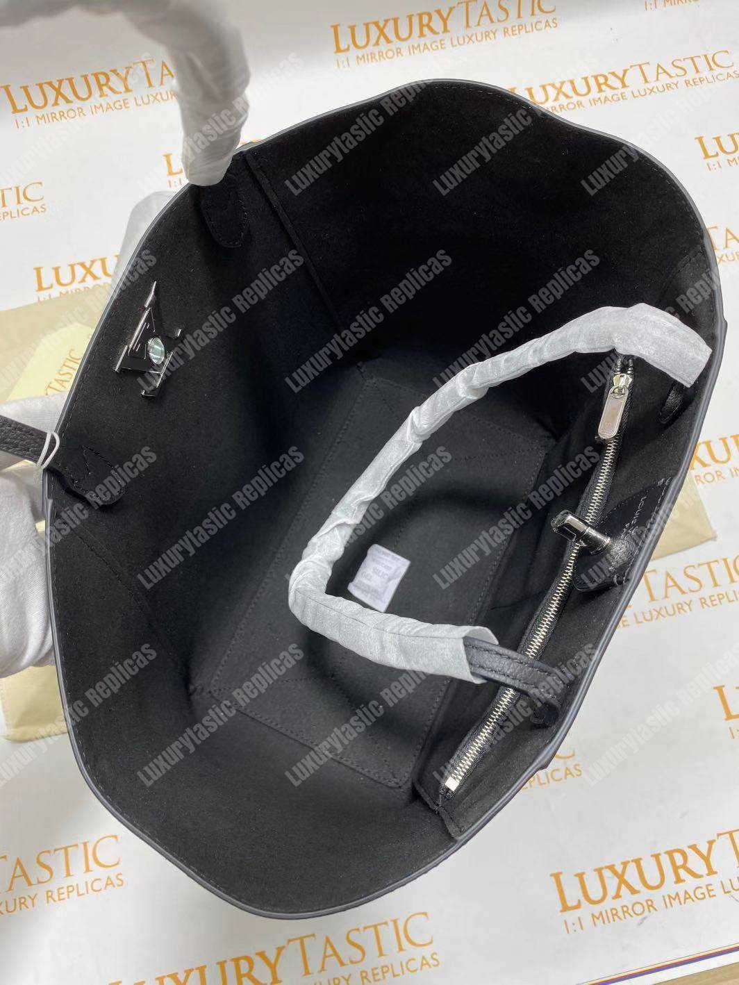 LV Lockme Cabas Bag Noir