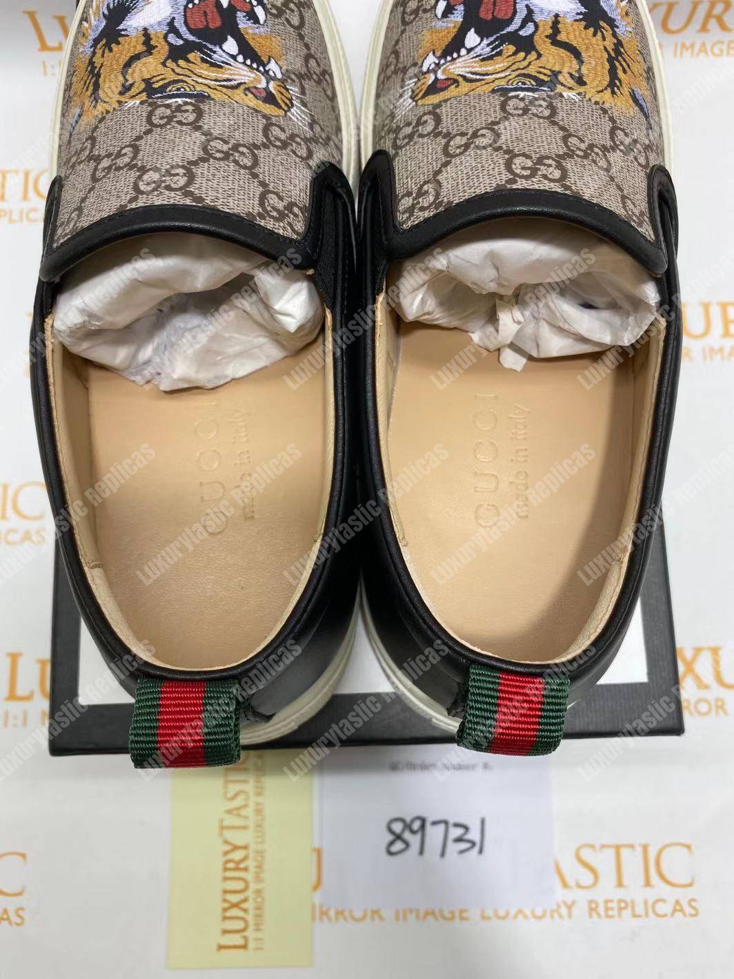 G*u*i gg sup*e tiger slip-on sneaker