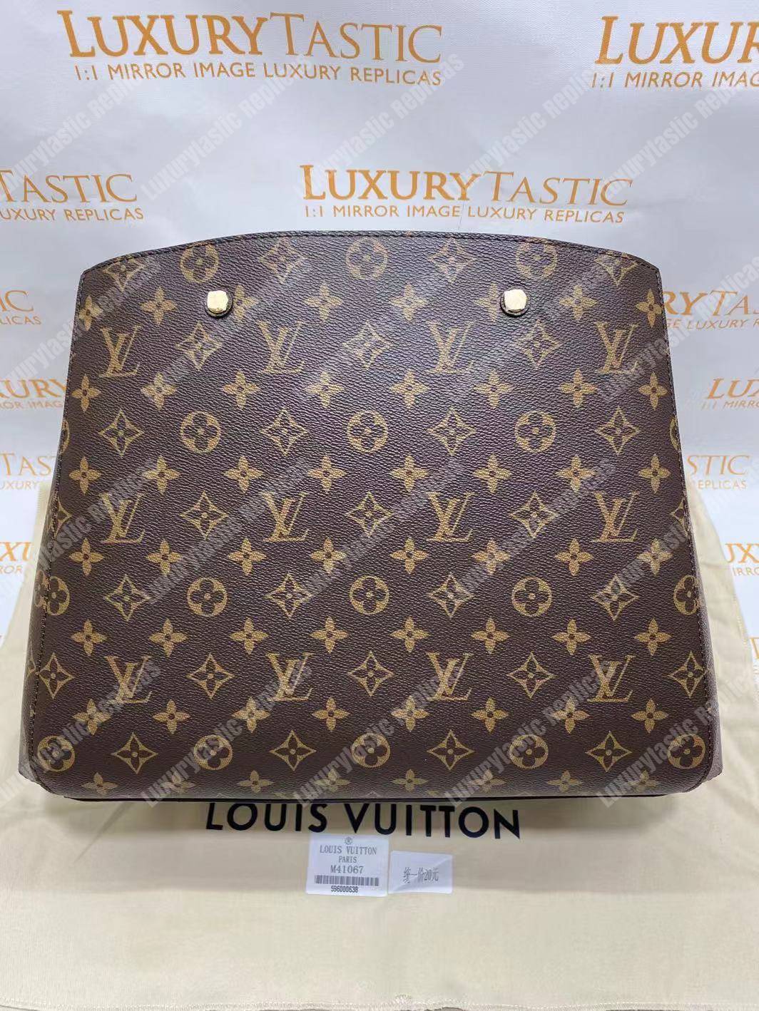 LV Montaigne MM Monogram Handbag
