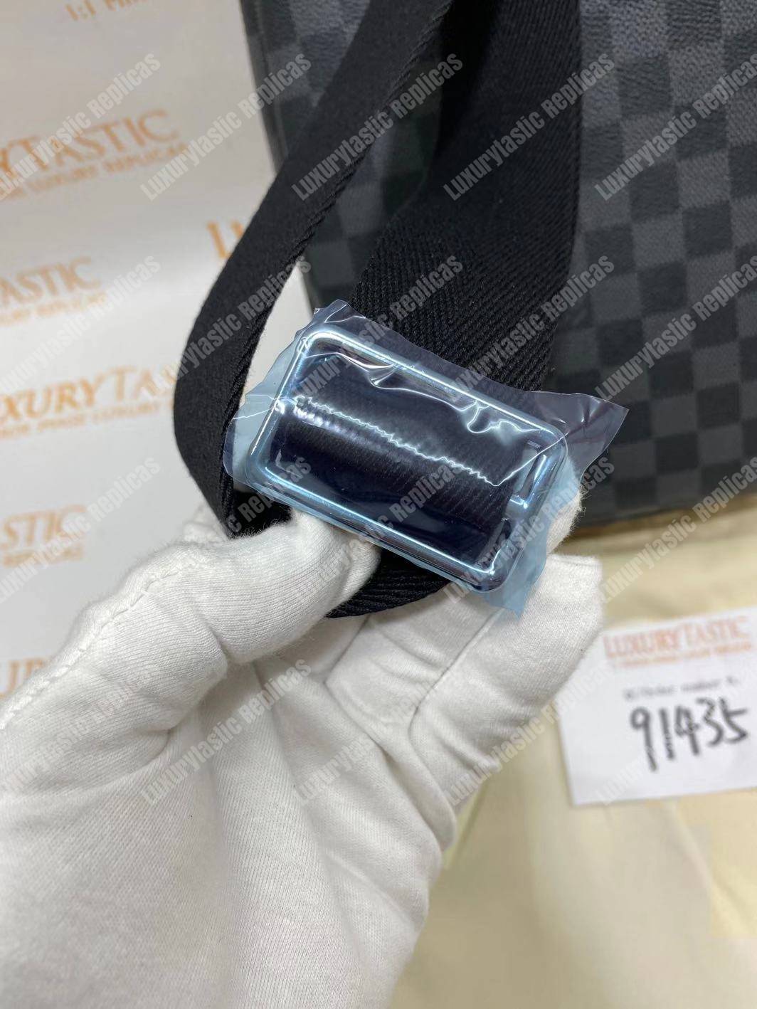 LV Avenue Sling Bag Damier Graphite Canvas