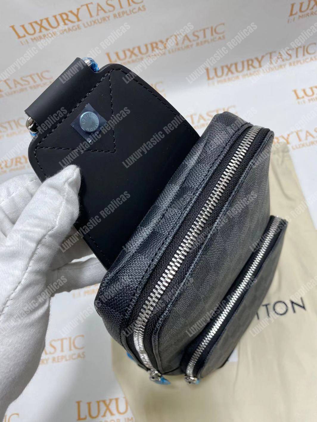 LV Avenue Sling Bag Damier Graphite Canvas