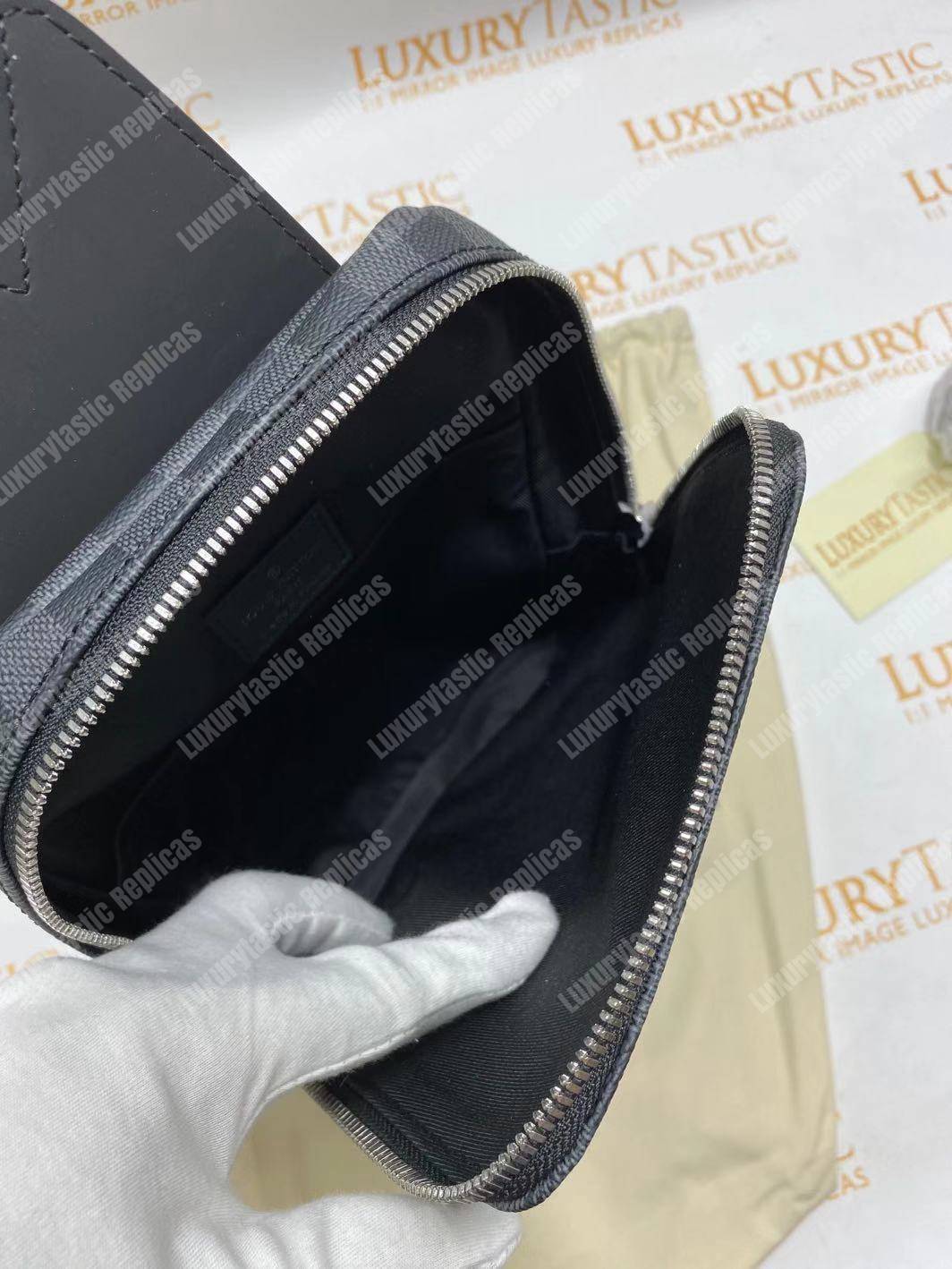 LV Avenue Sling Bag Damier Graphite Canvas