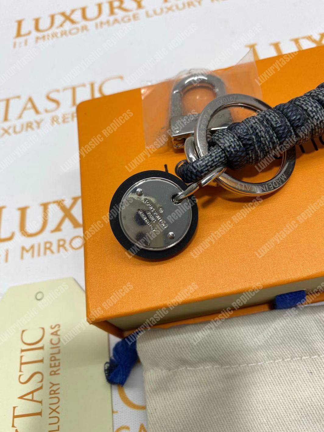 LV Leather Rope Key Holder