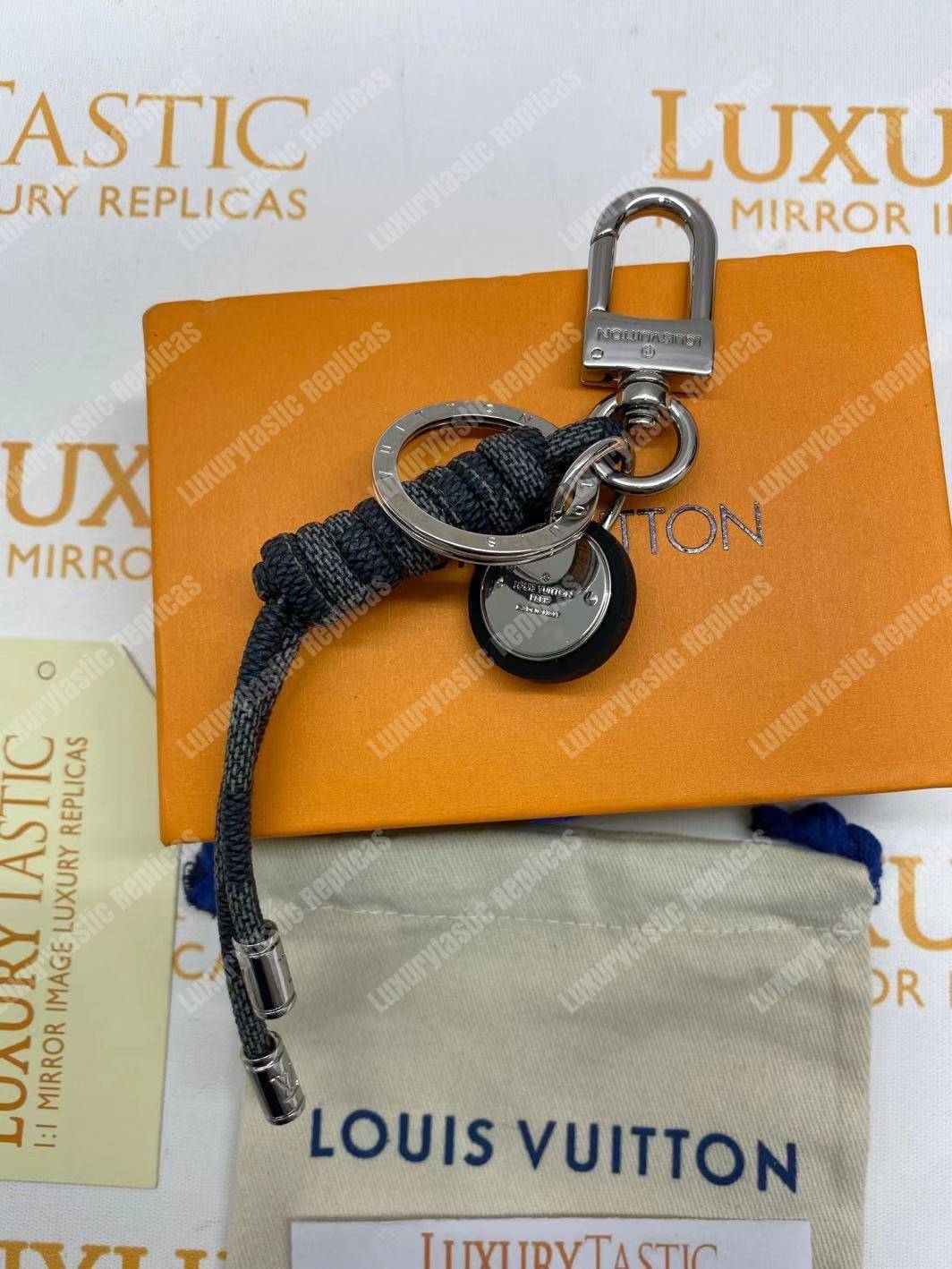 LV Leather Rope Key Holder
