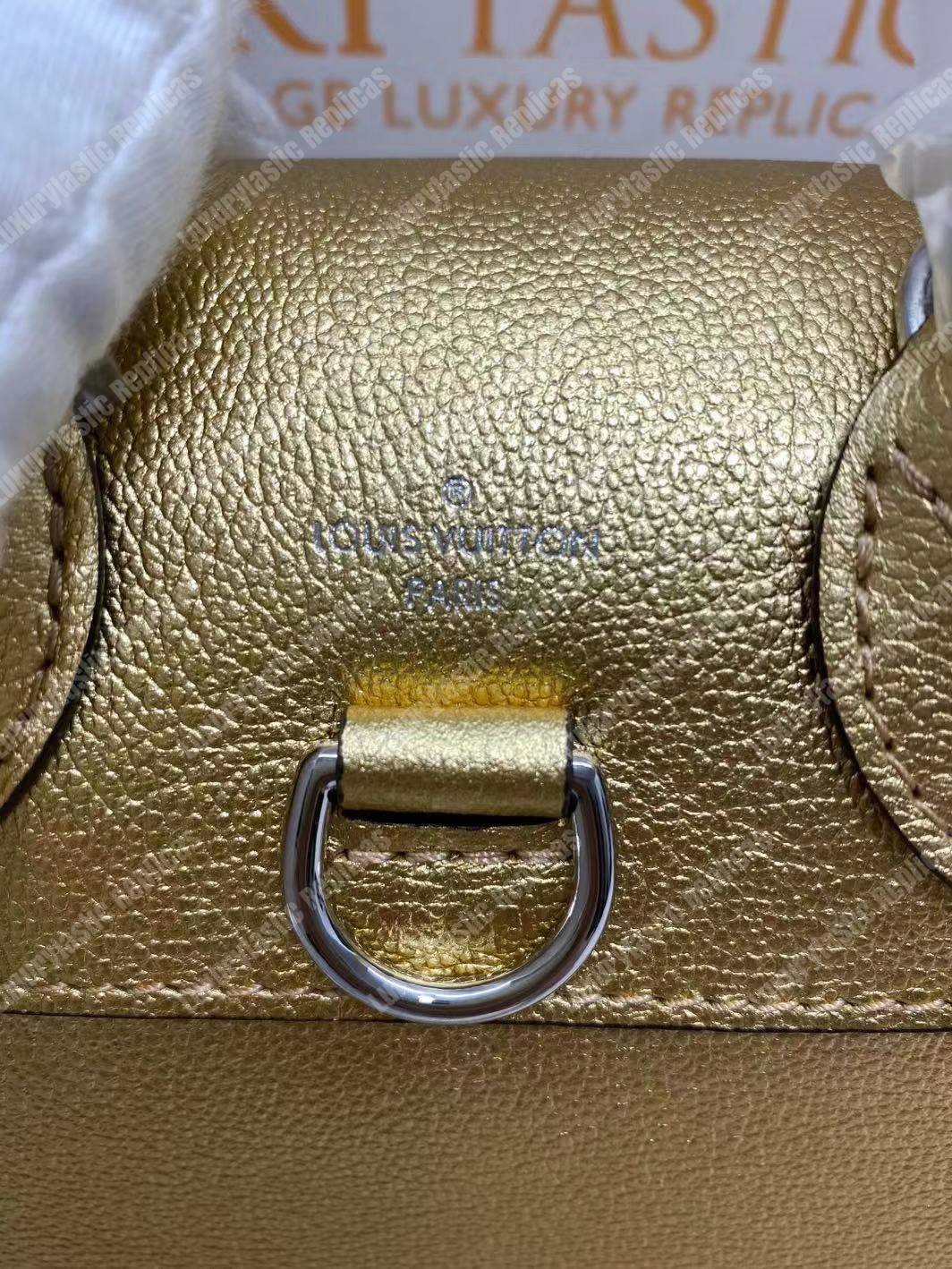 LV Lockme Backpack Mini Gold