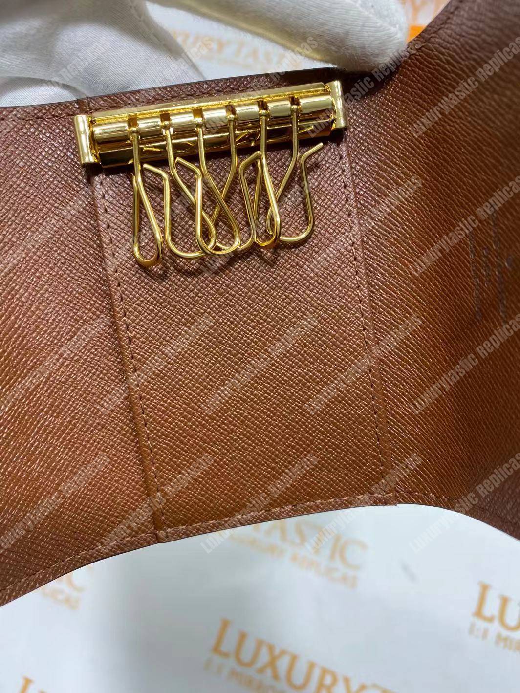 LV 6 Key Holder Monogram Canvas Armagnac