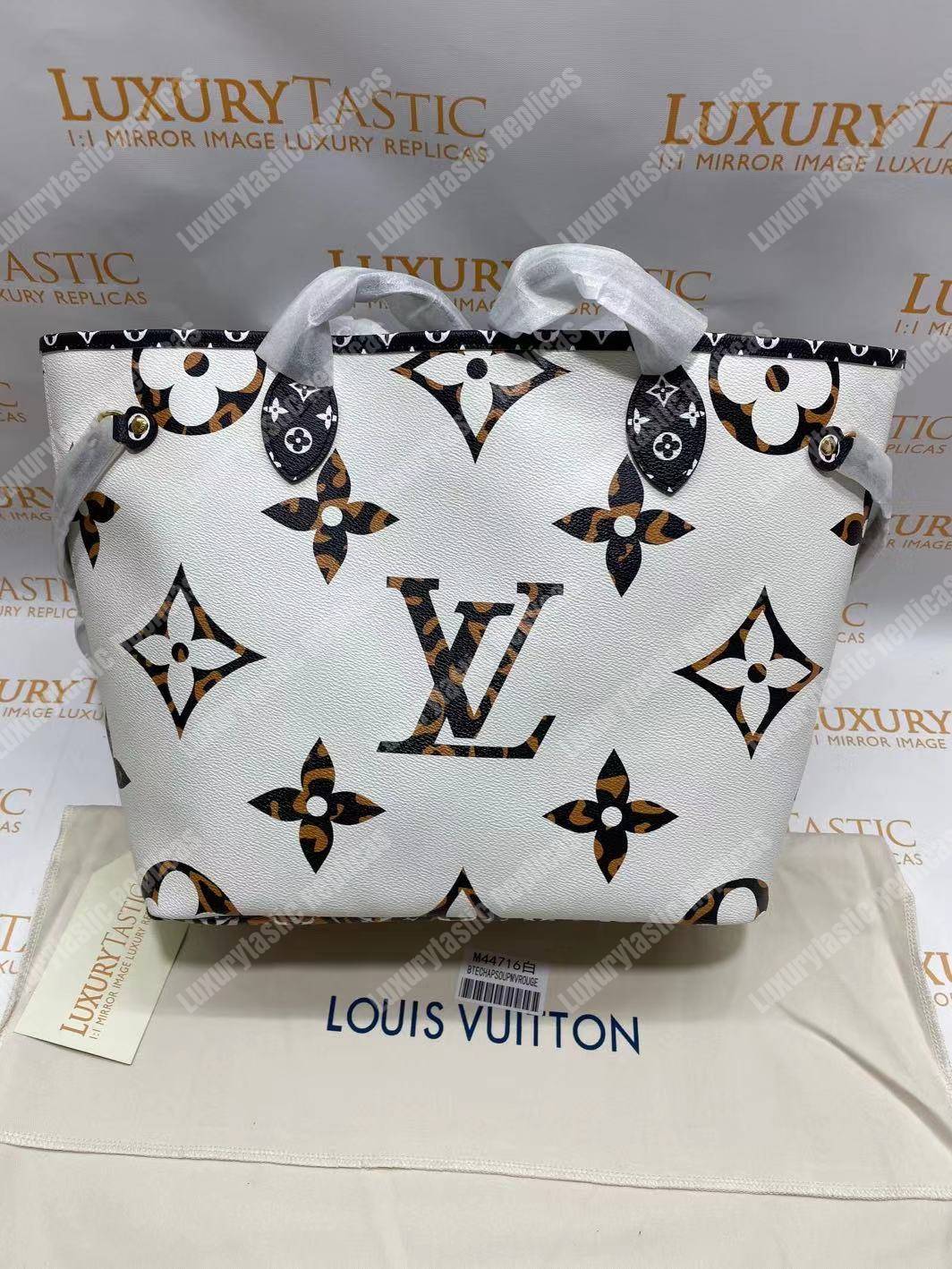 LV Neverfull MM Totes Monogram Ivoire